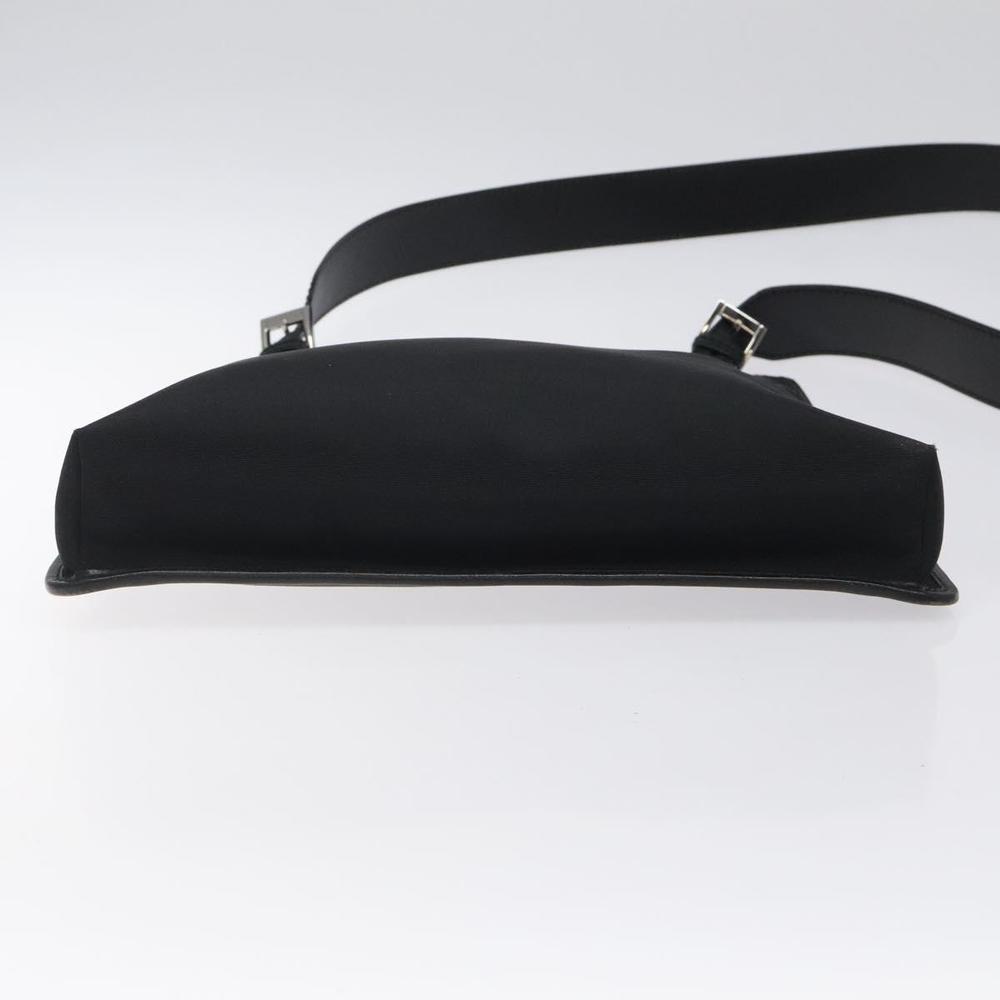 GUCCI Shoulder Bag Nylon Black Silver 92560 Auth ep8886 - Picture 5 of 16